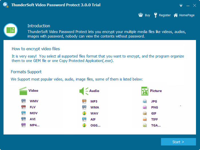 ThunderSoft Video Password Protect 3.0.0 ƽ